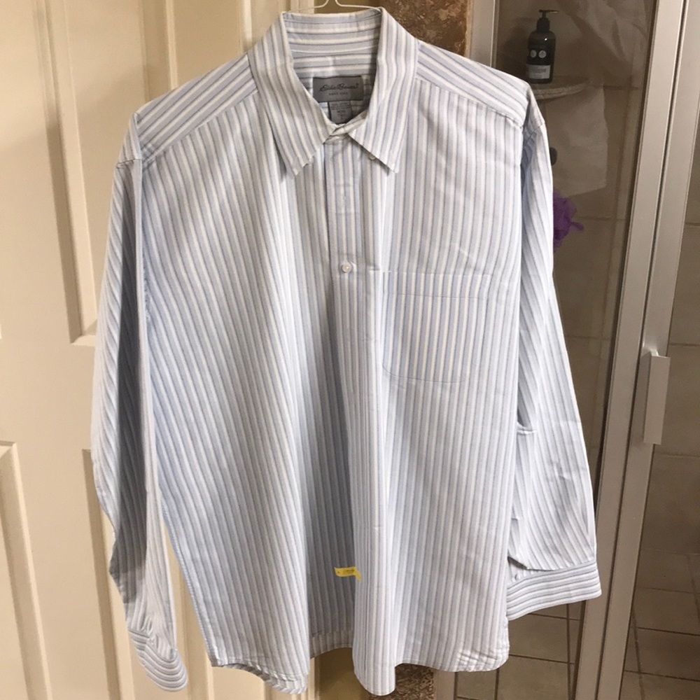 Eddie Bauer striped button up shirt